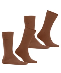 Esprit Socken Basic Uni 2-Pack Dunkelbraun/Khaki/Beige/Grau