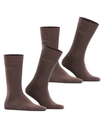 Esprit Socken Basic Uni 2-Pack Lila/Grau/Dunkelbraun/Braun