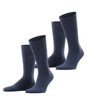 Esprit Socken Basic Uni 2-Pack Dunkelblau/Blau