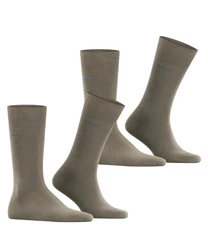 Esprit Socken Basic Uni 2-Pack Grau/Khaki/Beige