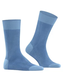 FALKE Socken Fine Shadow Hellblau/Blau