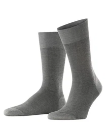 FALKE Socken Fine Shadow Dunkelgrau/Grau
