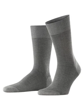FALKE Socken Fine Shadow Dunkelgrau/Grau