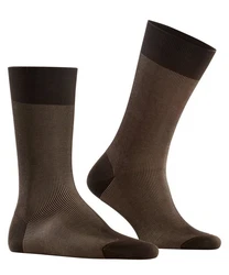 FALKE Socken Fine Shadow Dunkelbraun/Khaki/Dunkelgrün/Grau/Braun