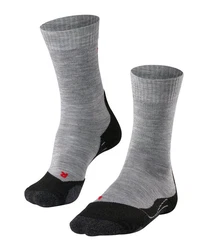 FALKE Socken TK2 Hellgrau/Dunkelgrau/Grau