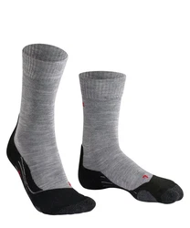 FALKE Socken TK2 Hellgrau/Dunkelgrau/Grau