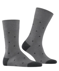 FALKE Socken Dot Dunkelgrau/Grau