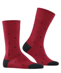 FALKE Socken Dot Rot/Lila/Dunkelrot/Rosa