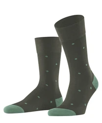 FALKE Socken Dot Grün/Dunkelgrün