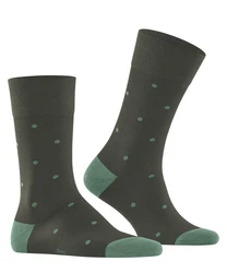 FALKE Socken Dot Grün/Dunkelgrün