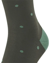 FALKE Socken Dot Grün/Dunkelgrün
