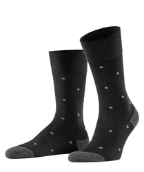 FALKE Socken Dot Schwarz/Grau