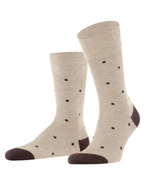 FALKE Socken Dot Beige/Lila/Bordeaux/Weiß/Braun