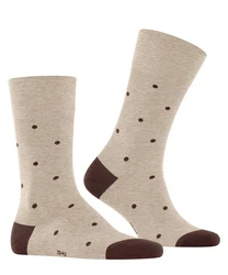 FALKE Socken Dot Beige/Lila/Bordeaux/Weiß/Braun