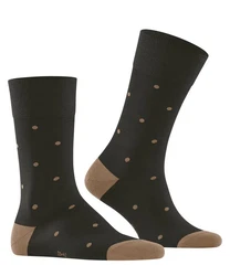 FALKE Socken Dot Schwarz/Braun/Dunkelbraun/Khaki
