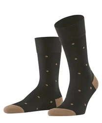FALKE Socken Dot Schwarz/Braun/Dunkelbraun/Khaki