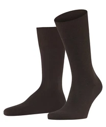 FALKE Socken Airport Dunkelbraun/Schwarz