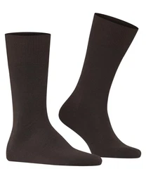 FALKE Socken Airport Dunkelbraun/Schwarz
