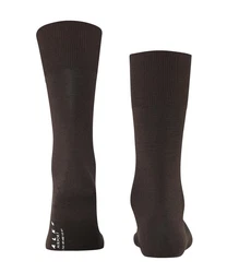 FALKE Socken Airport Dunkelbraun/Schwarz