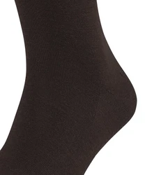 FALKE Socken Airport Dunkelbraun/Schwarz