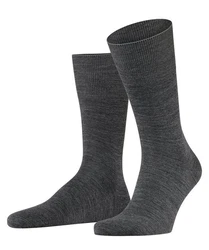 FALKE Socken Airport Dunkelgrau/Grau/Schwarz