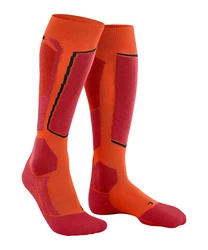 FALKE Skisocken SK2 Intermediate Wool Orange/Rot