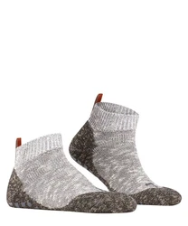 FALKE Socken Lodge Homepad Hellgrau/Grau