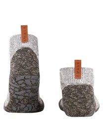 FALKE Socken Lodge Homepad Hellgrau/Grau