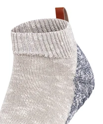 FALKE Socken Lodge Homepad Grau/Weiß