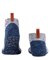 FALKE Socken Lodge Homepad Grau/Hellblau/Dunkelblau/Blau/Rot