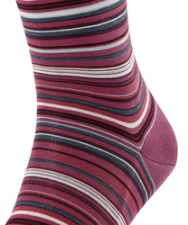 FALKE Socken Microblock Lila/Bordeaux/Dunkelrot/Rosa