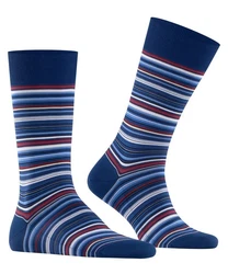 FALKE Socken Microblock Dunkelblau/Blau/Rot/Hellblau