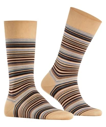 FALKE Socken Microblock Beige/Braun