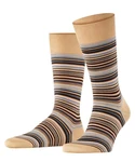 FALKE Socken Microblock Beige/Braun