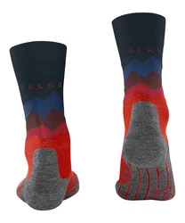 FALKE Wandersocken TK2 Explore Mischfarben/Rot/Lila