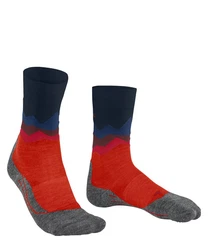 FALKE Wandersocken TK2 Explore Mischfarben/Rot/Lila