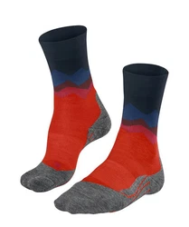 FALKE Wandersocken TK2 Explore Mischfarben/Rot/Lila