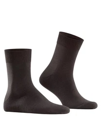 FALKE Socken Airport (1-Paar) Dunkelbraun/Schwarz/Grau