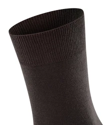FALKE Socken Airport (1-Paar) Dunkelbraun/Schwarz/Grau