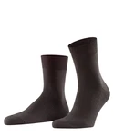 FALKE Socken Airport (1-Paar) Dunkelbraun/Schwarz/Grau