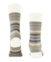 FALKE Socken Tinted Stripe Beige/Lila/Braun/Mischfarben