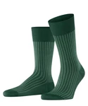 FALKE Socken Oxford Stripe  Dunkelgrün/Grün