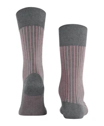 FALKE Socken Oxford Stripe  Rosa/Lila