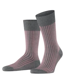Socken Oxford Stripe (1-Paar) aus Fil d'Ecosse Baumwolle