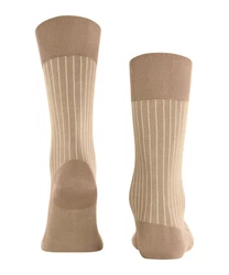 FALKE Socken Oxford Stripe  Braun/Beige/Khaki