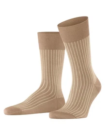 Socken Oxford Stripe (1-Paar) aus Fil d'Ecosse Baumwolle