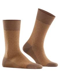 FALKE Socken Sensitive Herringbone Braun/Beige