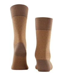 FALKE Socken Sensitive Herringbone Braun/Beige