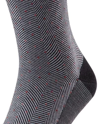 FALKE Socken Sensitive Herringbone Dunkelgrau/Dunkelblau/Grau/Schwarz