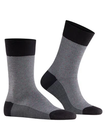 FALKE Socken Sensitive Herringbone Dunkelgrau/Dunkelblau/Grau/Schwarz